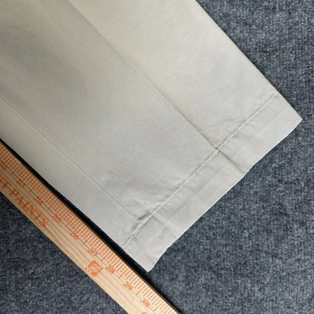 Polo Ralph Lauren Prospect Dress Pant Men 38x30 (37x29) Beige Mid Rise VTG Adult
